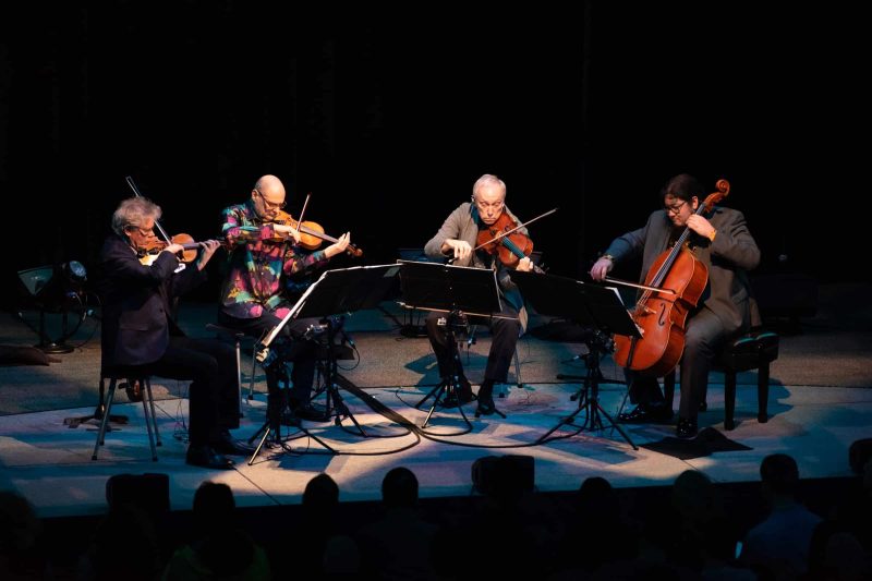 Kronos Quartet 02 Stanford Live Bing Concert Hall - credit Allie Foraker